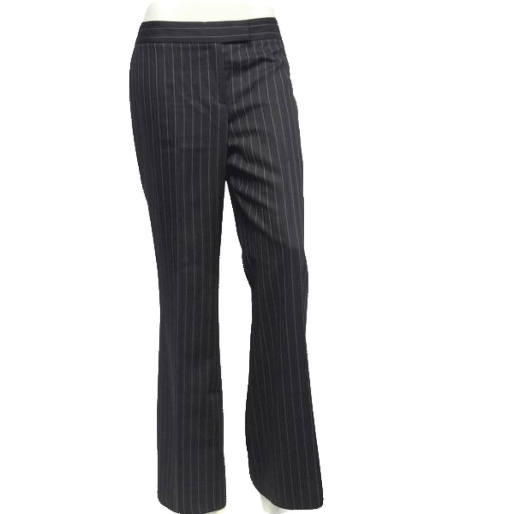 Ann Taylor Pink Pinstriped Pants Sz 8 (SKU…